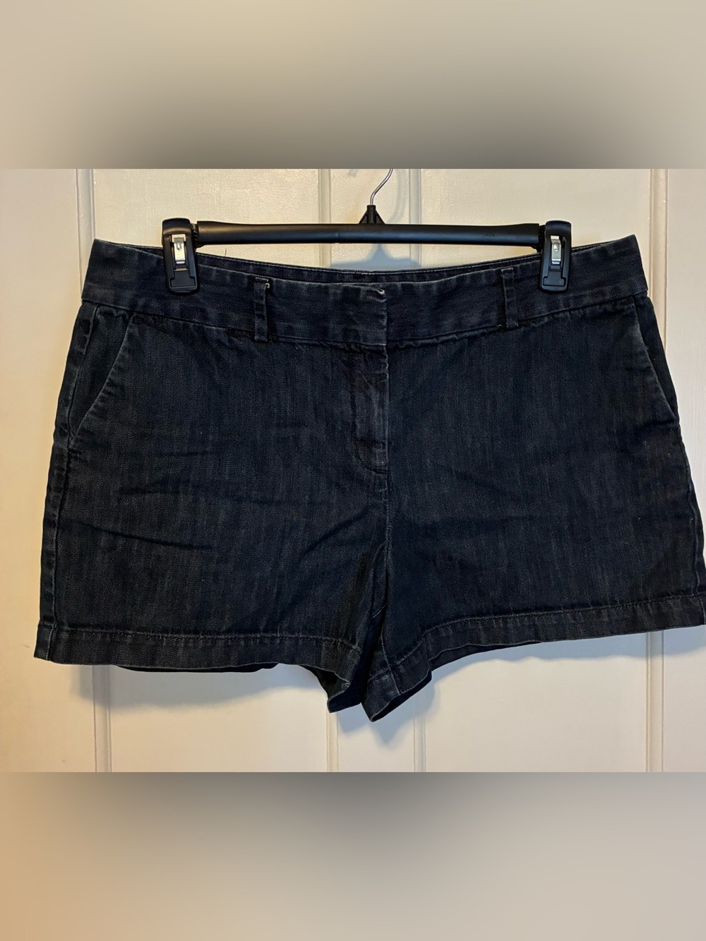 LOFT Dark Indigo Denim Shorts